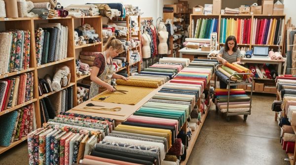 Boutique en ligne de tissus pour l'habillement: -15% avec emma15