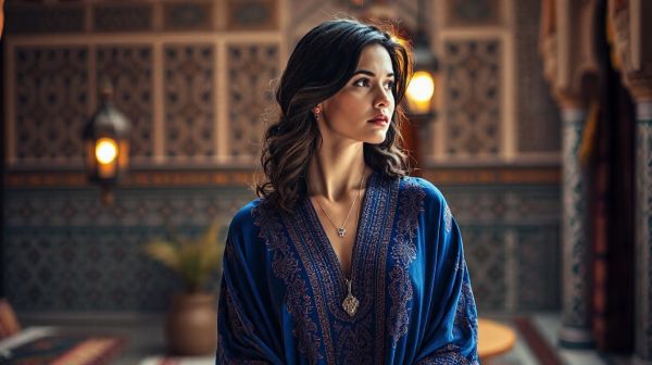 Découvrez l'élégance des caftans marocains faits main