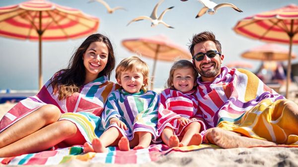 Guide d'achat des ponchos de bain pour un style familial...